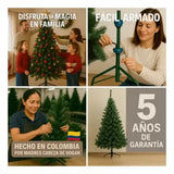 Arbol De Navidad Pino Silvestre De 2.25 Mtrs Verde