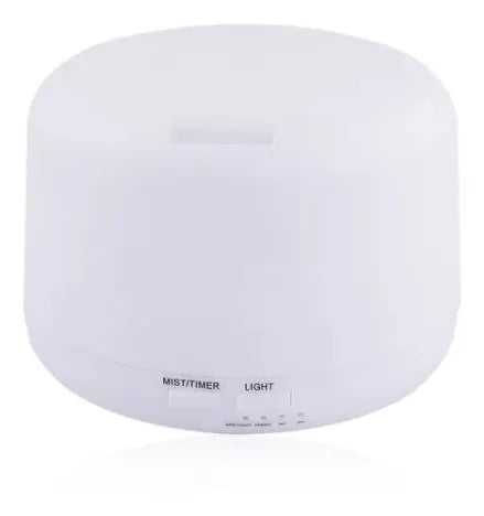 Humidificador Atomizador Difusor De Aroma Led Masmelo 500ml Blanco
