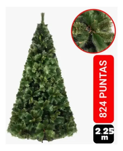 Arbol De Navidad Pino Silvestre De 2.25 Mtrs Verde