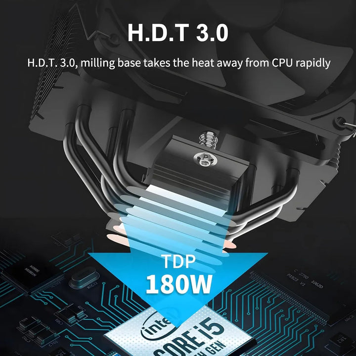 Cooler Para Cpu Paladin Ex400 Pccooler Para Amd E Intel