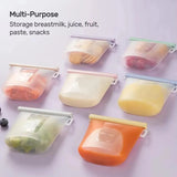 Bolsas Recolectoras Leche Materna Silicona 5 Unidades