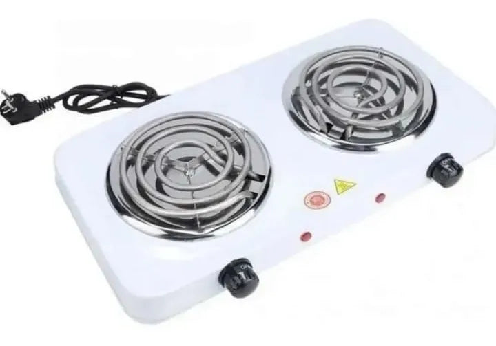 Estufa Electrica 2 Puestos Estufa Portatil Dos Puestos Blanco