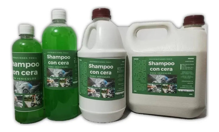 Shampoo Con Cera Autobrillante X Galón