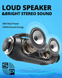 Tronsmart Bang Se Altavoz Bluetooth Portátil, Led Colorido Y