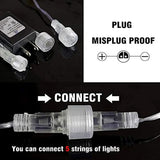 Luces Navideñas Dazzle Bright 864 Led, Lluvia De Meteoros 11