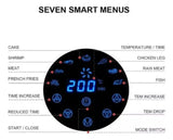 Freidora De Aire Ayr Fryer Power Oven Digital 3.5 Litros Negro