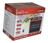 Parlante Bluetooth Recargable Radio Am/fm/sw Usb Auxiliar 88 Negro