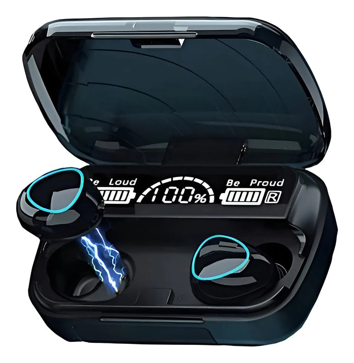 Auriculares inalámbricos Bluetooth 5.0 M10 negros