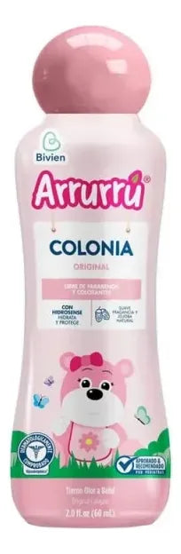 Colonia Para Bebés Arrurrú 60ml