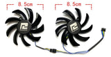 2 Ventiladores Para Powercolor Fighter 5600xt 6600xt 6650xt