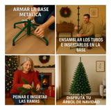 Arbol De Navidad Pino Silvestre De 2.25 Mtrs Verde