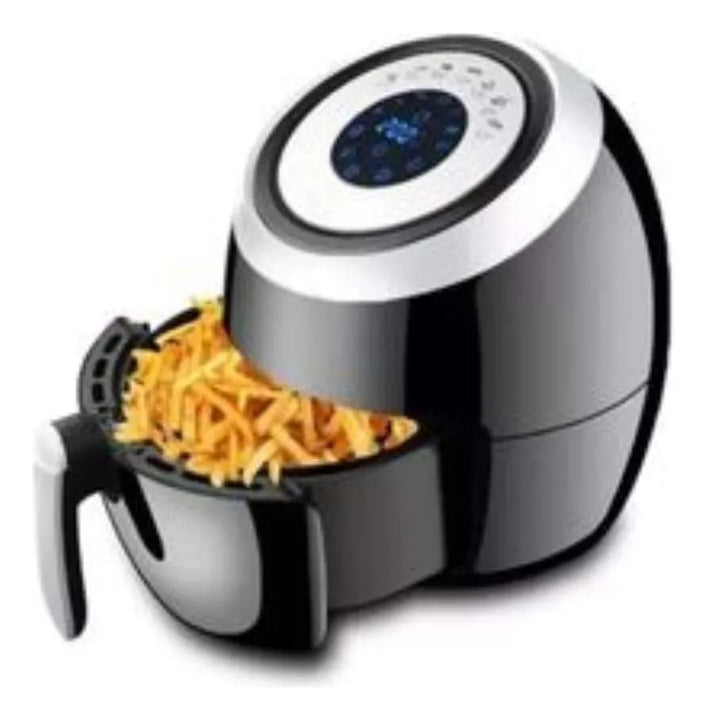 Freidora Digital Sin Aceite Fit Fry Air Fryer 4.2 Litros Negro