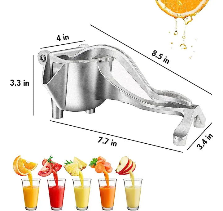 Exprimidor Manual D Jugo D Frutas En Aluminio Alta Resistenc