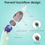 Aspirador Nasal Para Bebés Limpiador Eléctrico De Nariz Verde Claro