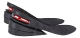 Plantillas Aumento Altura Estatura 3-7cm Zapatos Color Negro Tamaño De La Plantilla Ajustable