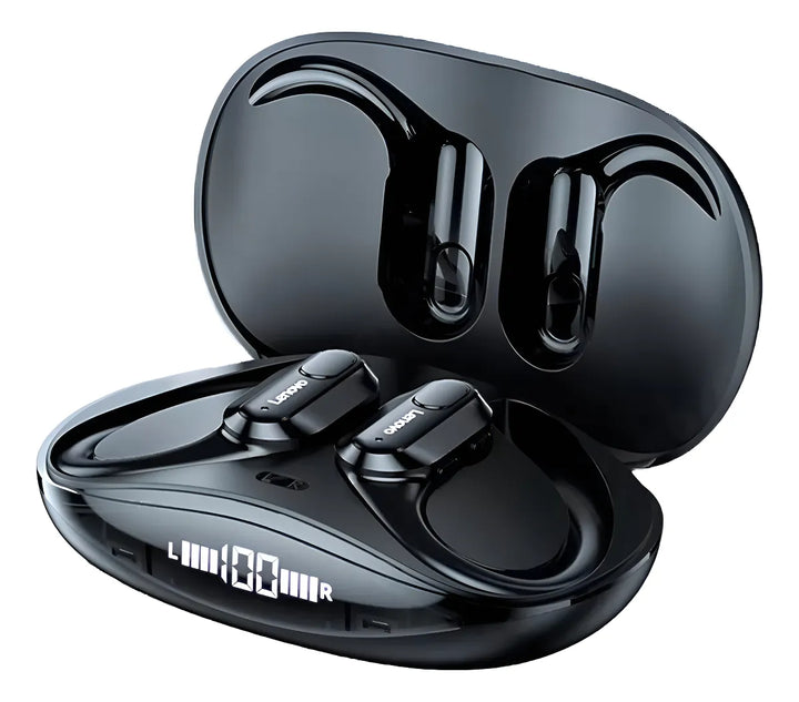 Auriculares Bluetooth 5.3 Lenovo Xt80 Thinkplus negros