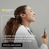 Audífonos Sony Internos Inalámbricos Wi-c100 Color Negro