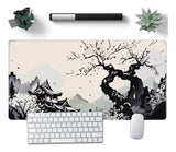 Alfombrilla De Mouse Anime Japonés 80x39 Escritorio Completo Gris Anime Japones