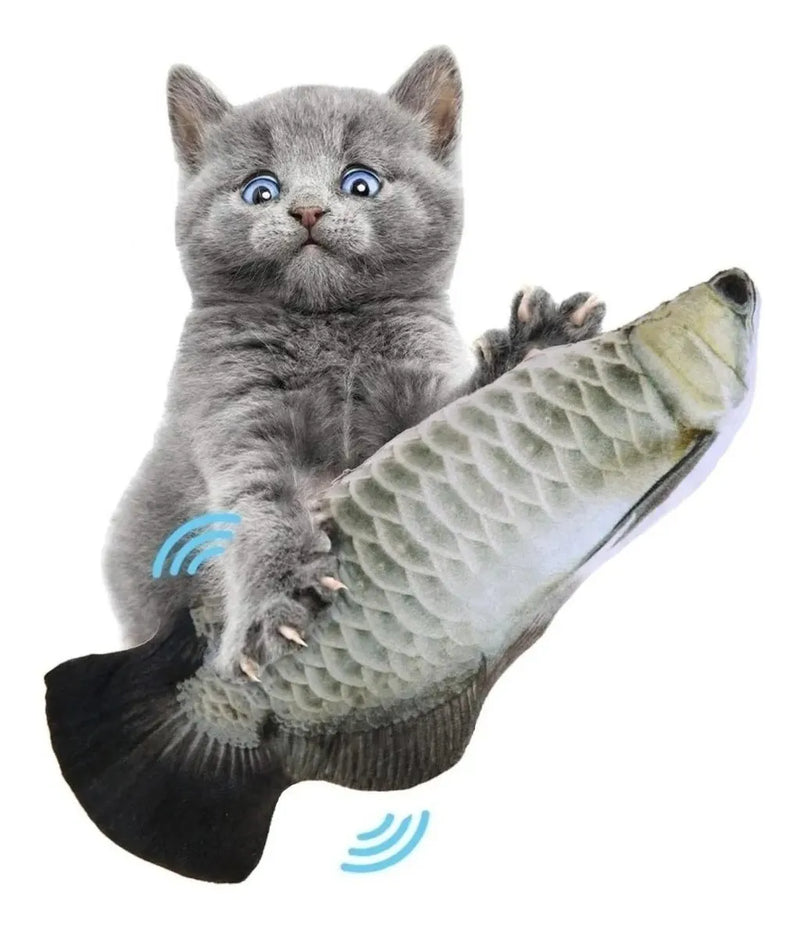 Pez Juguete Para Gato Electronico Pescado Pez Que Se Mueve