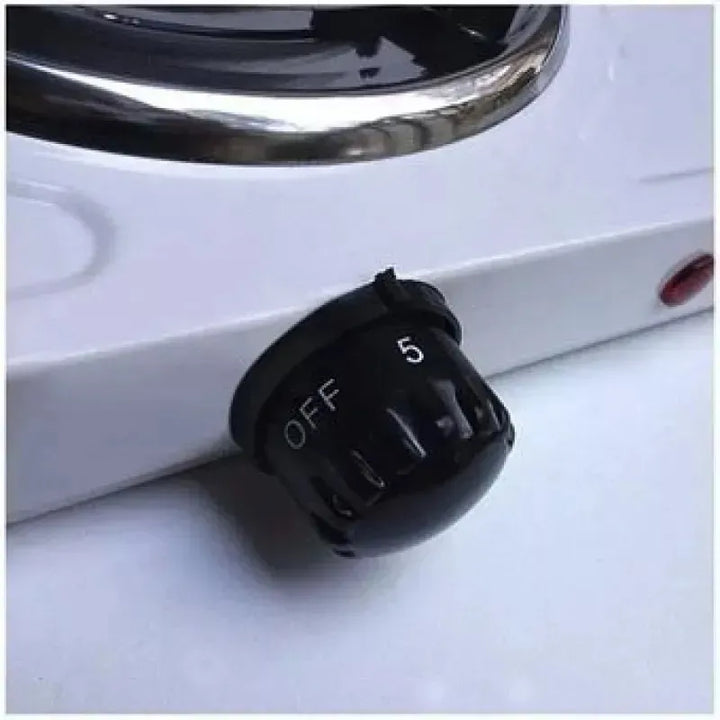 Estufa Eléctrica 2 Puestos 2 Fogones 5 Niveles Gris