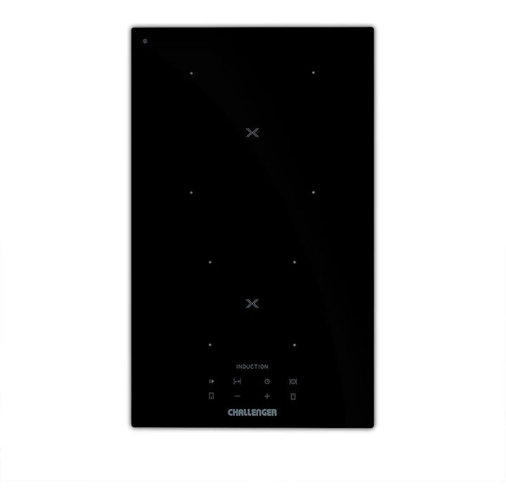 Estufa De Inducción Vidrio Vitroceramico Dos Puestos 30cm