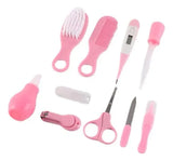 Kit Para Bebe 10 Piezas Rosa