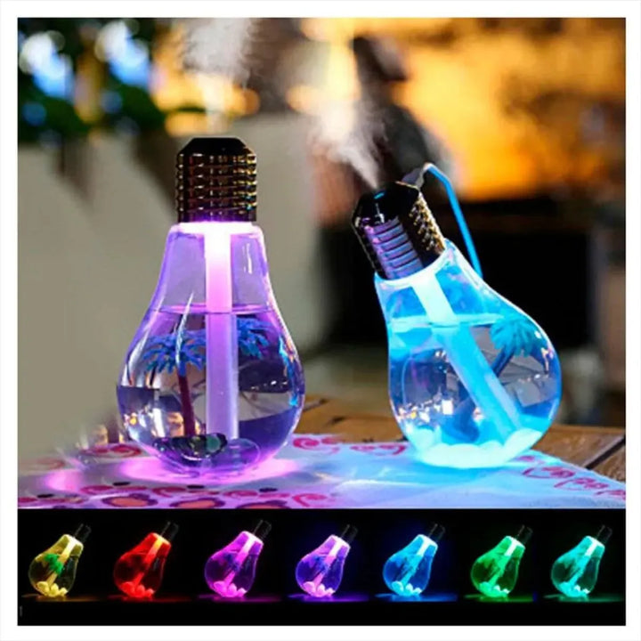 Humificador Difusor Aroma Ambientador Bombillo - Blanco