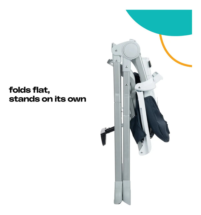 Silla Alta Reclinable Ajustable Y Plegable Arcoíris