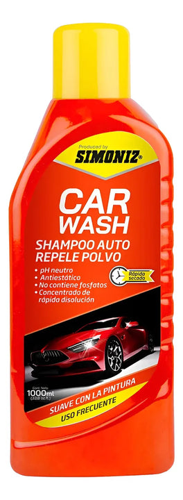 Shampoo Carro Limpieza Auto Repele Polvo Cuidado Vehículos
