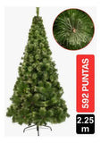 Arbol De Navidad Pino Napoles De 2.25 Metros Verde