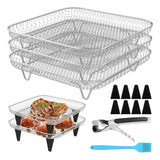 Accesorios Para Air Fryer Con 8pcs Funda Para Pies - Racks D