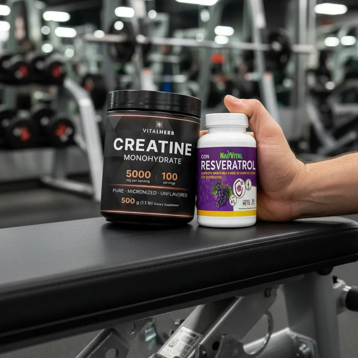 Creatina Monohidrate X2 Regalo Sin Sabor