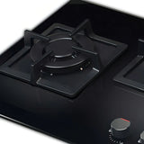 Estufa de Empotrar Vidrio Templado Cuatro Puestos 100 cm Gas Natural