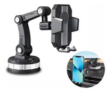 Soporte Dr 005 Para Celular, Carro Chupa Extensor Negro