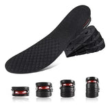 Plantillas Aumento Altura Estatura 3-7cm Zapatos Color Negro Tamaño De La Plantilla Ajustable