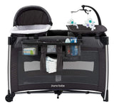 Cuna Portátil 4 En 1 Para Bebé Plegable De Viaje Gris