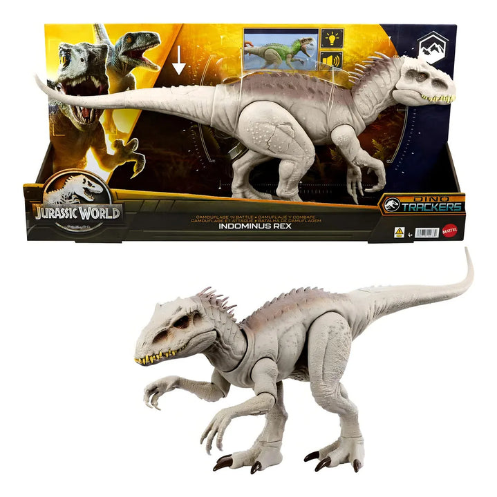Indominus Rex Dino Jurassic World Mattel Camou Hoy X Flex