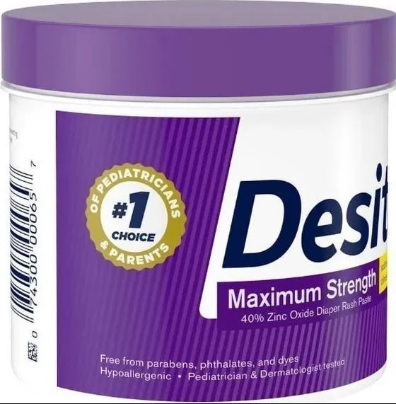 Desitin Bebe Máxima Potencia Morada Crema Original 16oz 1lb