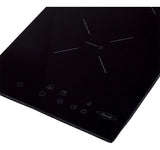 Estufa De Empotrar Inducción Negra 30cm Eléctrica 220v Haceb Negro