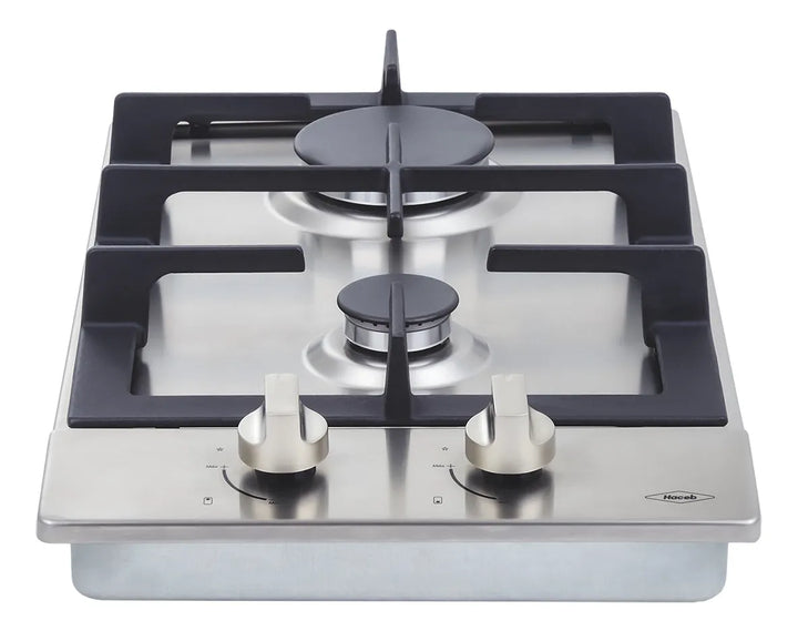 Estufa De Empotrar Haceb Inox 30cm Gas Natural Hierro Fundid