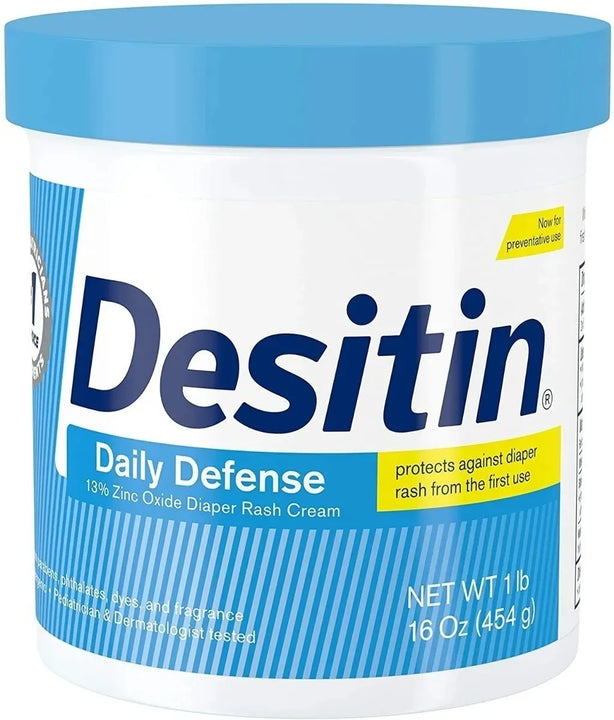 Desitin Crema Rápido Alivio Tarro Grande 16 Oz