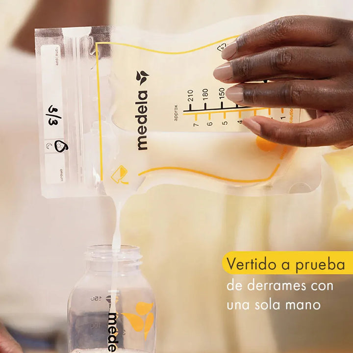 Medela Bolsas Almacenamiento Leche Materna 100 Unidades