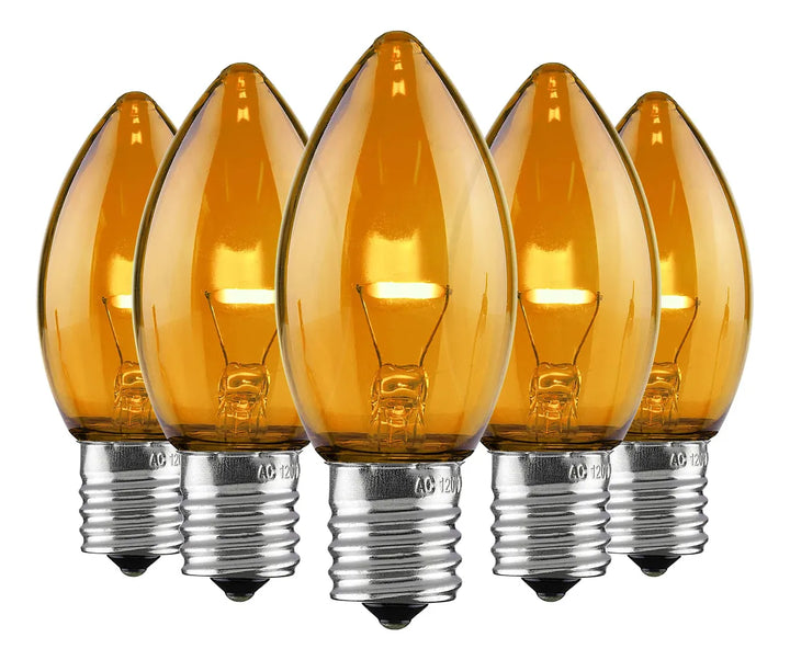 Juego De 25 Luces Led De Navidad C9 Con Toma De Luz Navidena