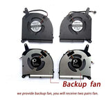 Reemplazo Ventilador Cpu+gpu Para Gigabyte Aero 15 Y Aorus 1