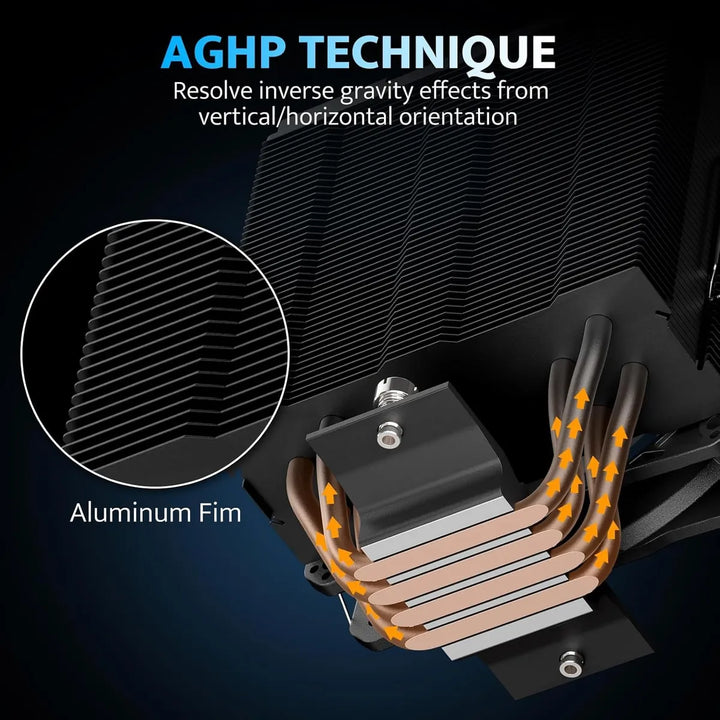 Cooler Para Cpu Darkflash Z4pro 120mm Argb, Tdp 200w