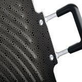 Plancha Doble Para Asar Imusa 50x27 Cm Color Negro