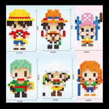 Juguete Armable One Piece Magic Block Bloque Fichas Armar 400 One Piece