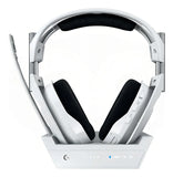 Audifono Gamer Astro A50 X Lightspeed Wireless con base White Color Blanco