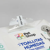 120 Pañitos Humedos Mascota Aloe Pet Shop Sin Irritacion No Aplica Unica
