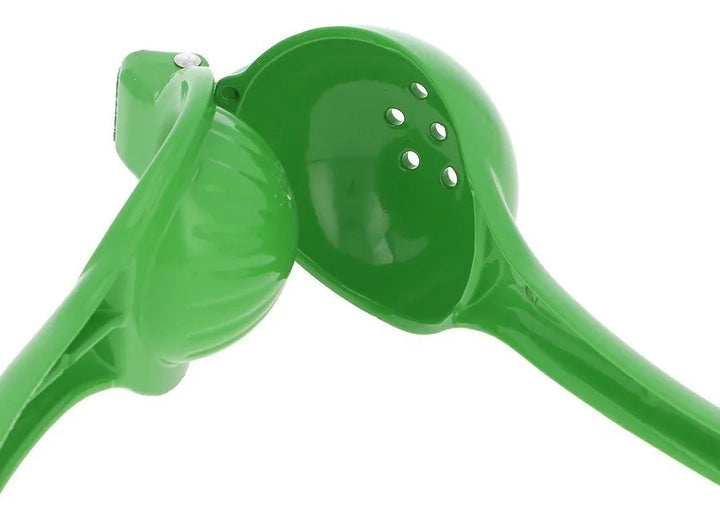 Exprimidor Limon En Aluminio Fundido Color Verde